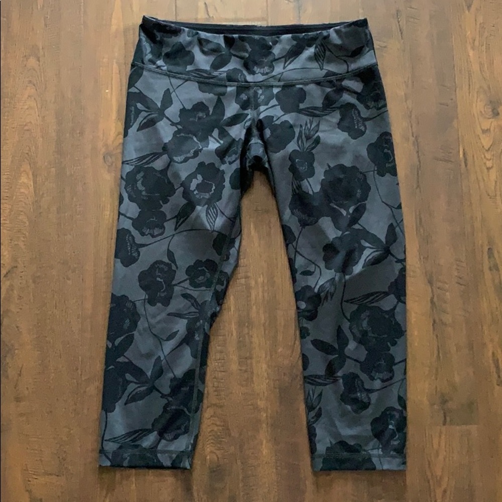 Lululemon Floral Yoga Leggings 10
